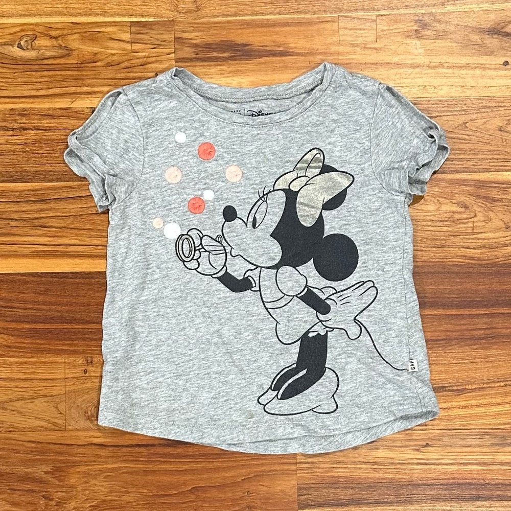 Kids Baby Gap x Disney Minnie Mouse Tee Size 4 Years